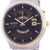 Orient Multi Year Calendar Perpetual World Time Automatic FEU00000BW Men's Watch