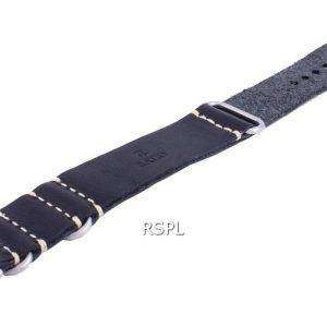 Ratio LS19 Black Leather Strap 22mm