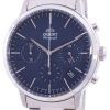Orient Contemporary Chronograph Blue Dial Quartz RA-KV0301L10B Men's Watch