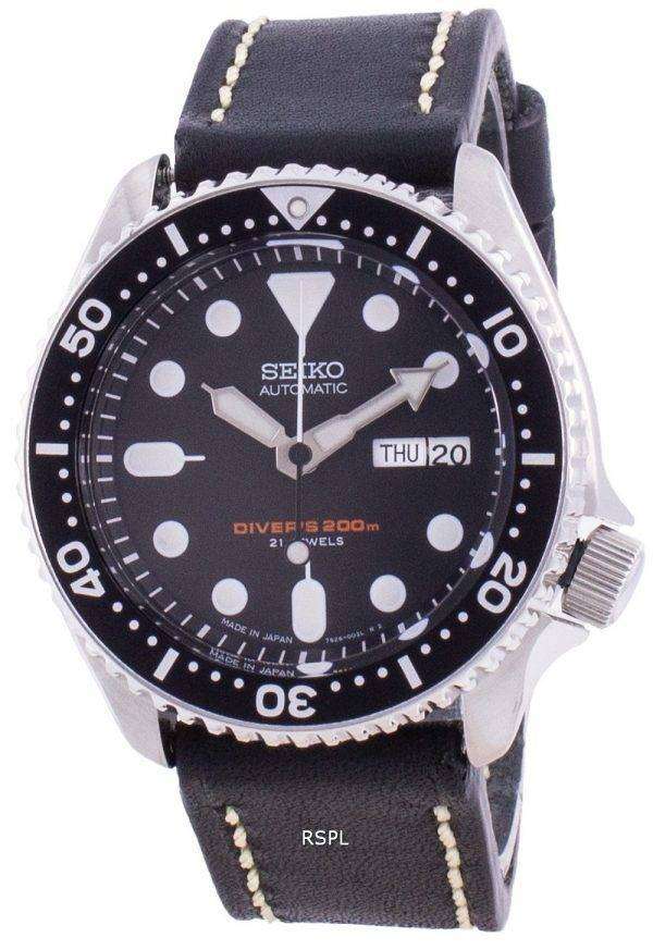 Seiko Automatic Diver's Black Dial SKX007J1-var-LS16 200M Men's Watch
