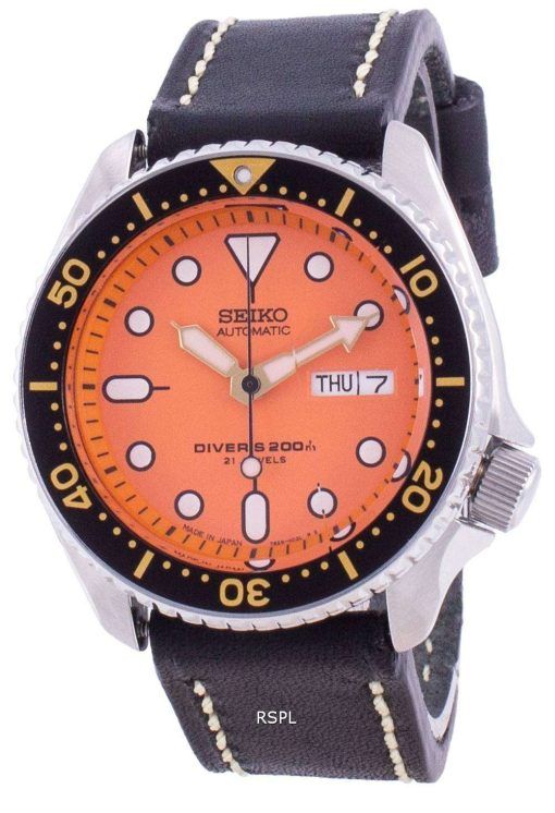Seiko Automatic Diver's SKX011J1-var-LS16 200M Japan Made Men's Watch