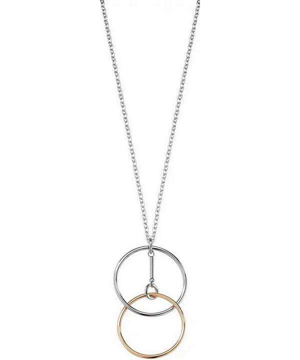 Morellato Cerchi Stainless Steel PVD Rose Gold Tone SAKM12 Womens Necklace