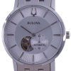 Bulova Clipper Open Heart Dial Automatic 96A238 Mens Watch