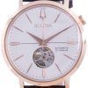 Bulova Aerojet Silver Dial Automatic 97A136 Mens Watch