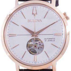 Bulova Aerojet Silver Dial Automatic 97A136 Mens Watch