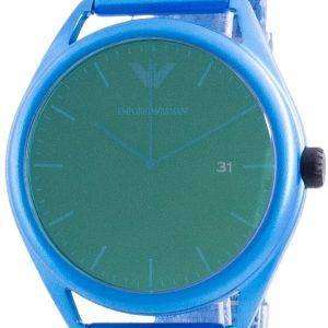 Emporio Armani Matteo Green Dial Quartz AR11328 Mens Watch