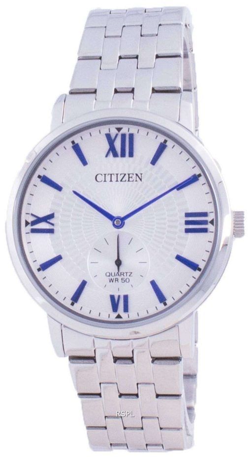 Citizen Quartz Silver Dial BE9170-72A Mens Watch