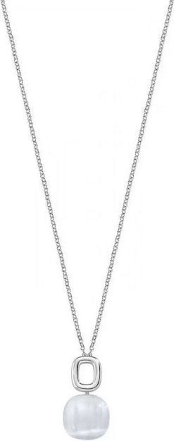 Morellato Gemma Sterling Silver Cat Eye Stone SAKK24 Womens Necklace