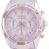 Seiko Discover More Chronograph Diamond Accents Quartz SRWZ02 SRWZ02P1 SRWZ02P 100M Womens Watch