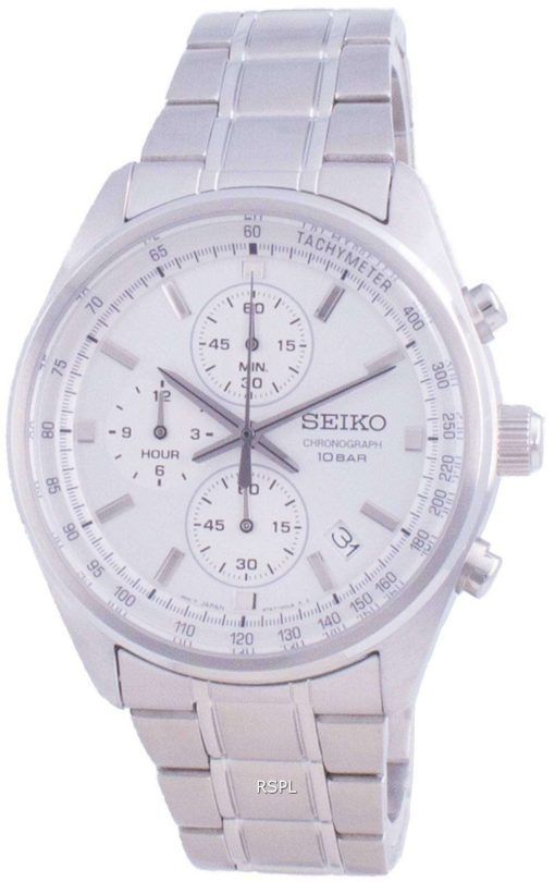 Seiko Chronograph Quartz SSB375 SSB375P1 SSB375P 100M Mens Watch