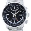 Refurbished Seiko Kinetic World Time GMT SUN069 SUN069P1 SUN069P 100M Men's Watch