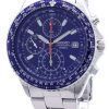 Refurbished Seiko Flightmaster Pilot Slide Rule Quartz SND255 SND255P1 SND255P 100M Men's Watch