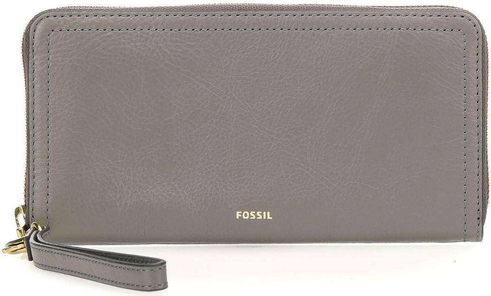 Fossil Logan RFID Zip Around SL7831046 Womens Clutch