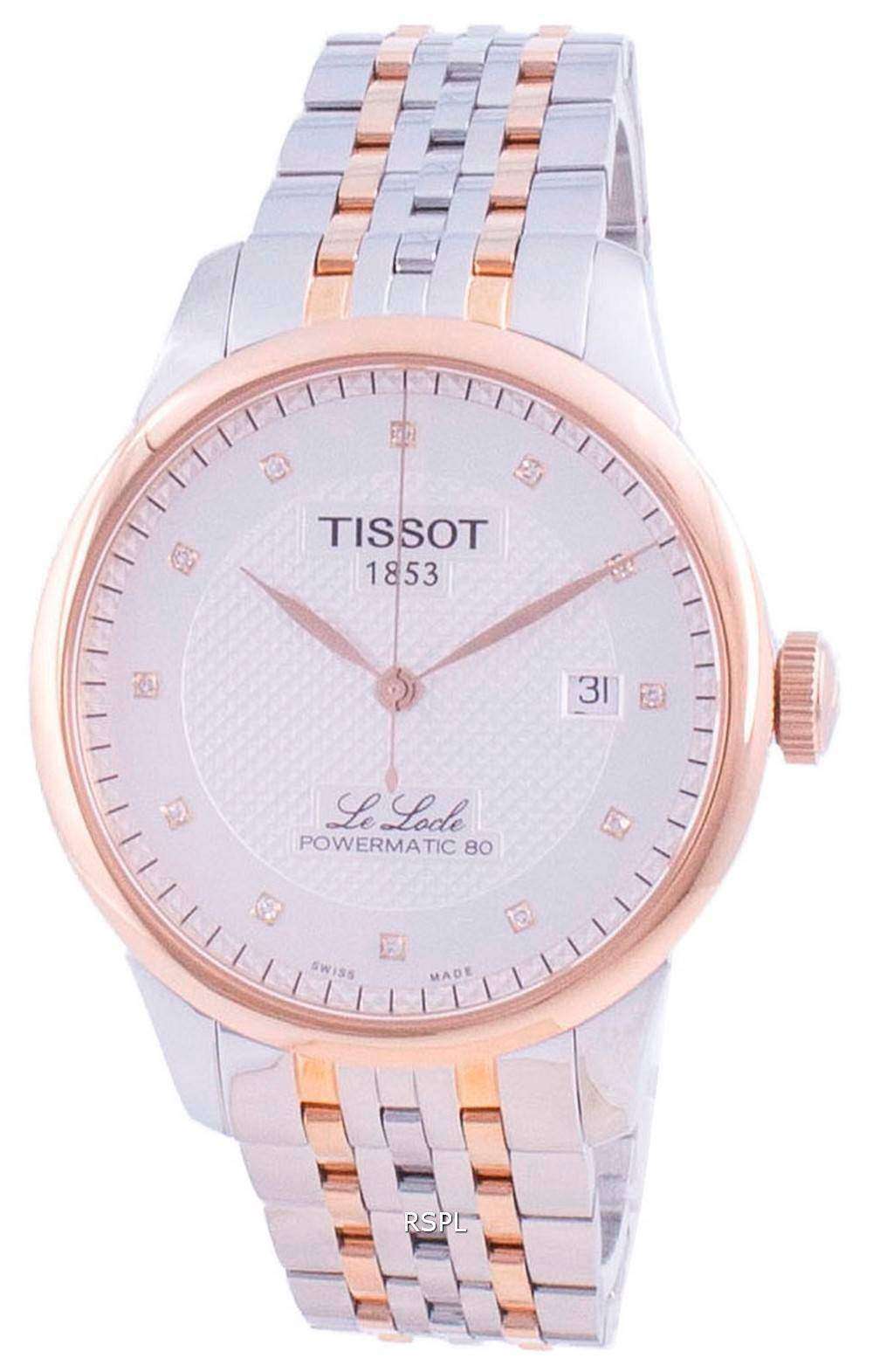Tissot Le Locle Powermatic 80 Automatic T006.407.22.036.01 T0064072203601 100M Men's Watch