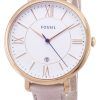 Refurbished Fossil Jacqueline Quartz Blush Leather Strap ES3988 Women's Watch
