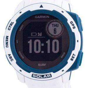 Garmin Instinct Solar Surf Edition Fitness GPS White Silicone Band 010-02293-08 Multisport Watch