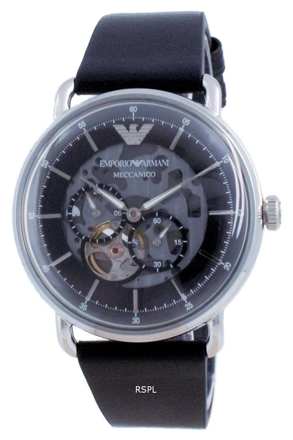 Emporio Armani Open Heart Dial Automatic AR60026 Mens Watch