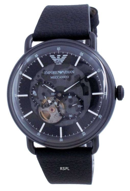 Emporio Armani Aviator Open Heart Automatic AR60028 Mens Watch