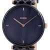 Cluse Triomphe Black Dial Leather Quartz CW0101208012 Womens Watch