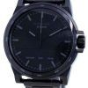 Diesel D-48 Black Dial Stainless Steel Quartz DZ1934 Men's Watch