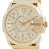 Diesel Master Chief Gold Tone Stainless Steel Quartz DZ1952 100M Men's Watch