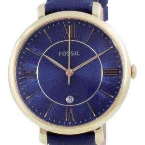 Fossil Jacqueline Blue Dial Analog Quartz ES5023 Women's Watch