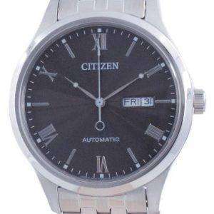 Citizen Mechanical Black Dial Stainless Steel NH7501-85H Mens Watch