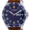 Victorinox Fieldforce Blue Dial Stainless Steel Quartz 241848 100M Mens Watch