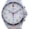 Victorinox Fieldforce Chronograph White Dial Quartz 241856 100M Mens Watch