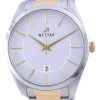 Westar Silver Dial Two Tone Stainless Steel Quartz 50213 CBN 107 Men's Watch