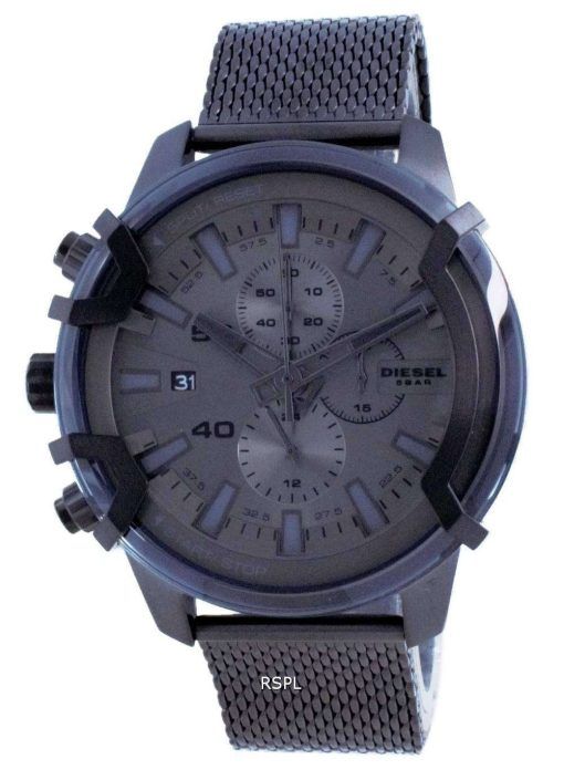 Diesel Griffed Chronograph Stainless Steel Quartz DZ4536 Mens Watch