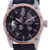 Ingersoll The Carroll Semi Skeleton Dial Leather Automatic I11602 Men's Watch