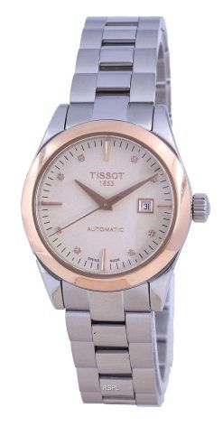 Tissot T-Gold T-My Lady Diamond Accents 18K Gold Automatic T930.007.41.266.00 T9300074126600 Women's Watch