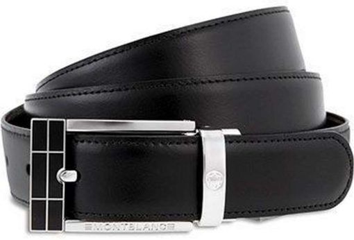 Montblanc Contemporary 101899 Reversible Black-Brown Men's Leather Belt