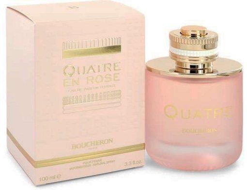 Boucheron 11110151010000 Quatre En Rose EDP Spray 3.4 Oz (100 ml) For Women