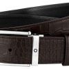 Montblanc 126739 Brown Men's Leather Belt