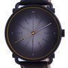 Armani Exchange Rocco Grey Dial Leather Quartz AX2904 Mens Watch