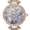 Coach Park Crystal Accents Rose Gold Tone Stainless Steel Quartz 14503226 Womens Watch