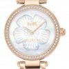 Coach Park Crystal Accents Rose Gold Stainless Steel Quartz 14503511 Womens Watch