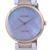 Citizen Mother Of Pearl Dial Satin Eco-Drive EM0853-22D Womens Watch