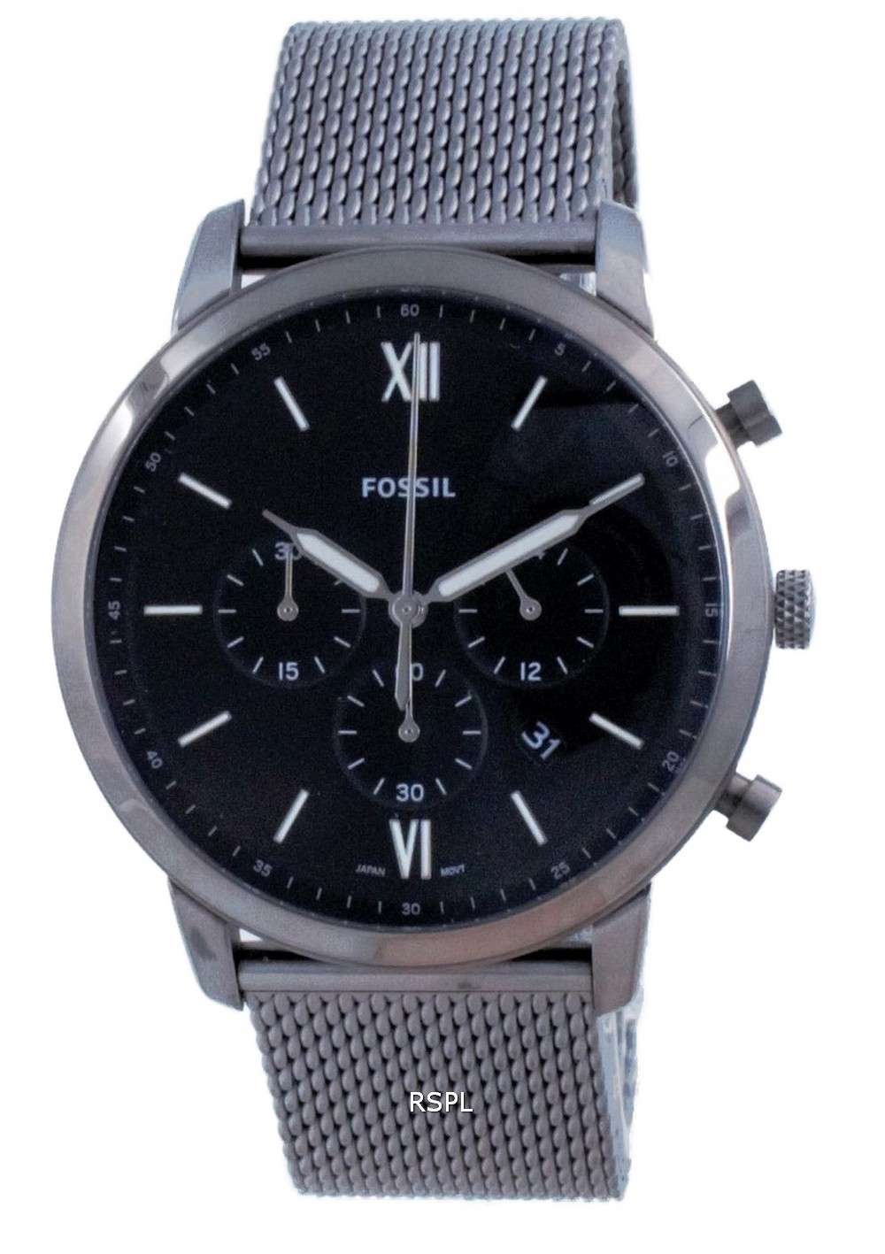 Fossil Neutra Chronograph Stainless Steel Quartz FS5699 Mens Watch