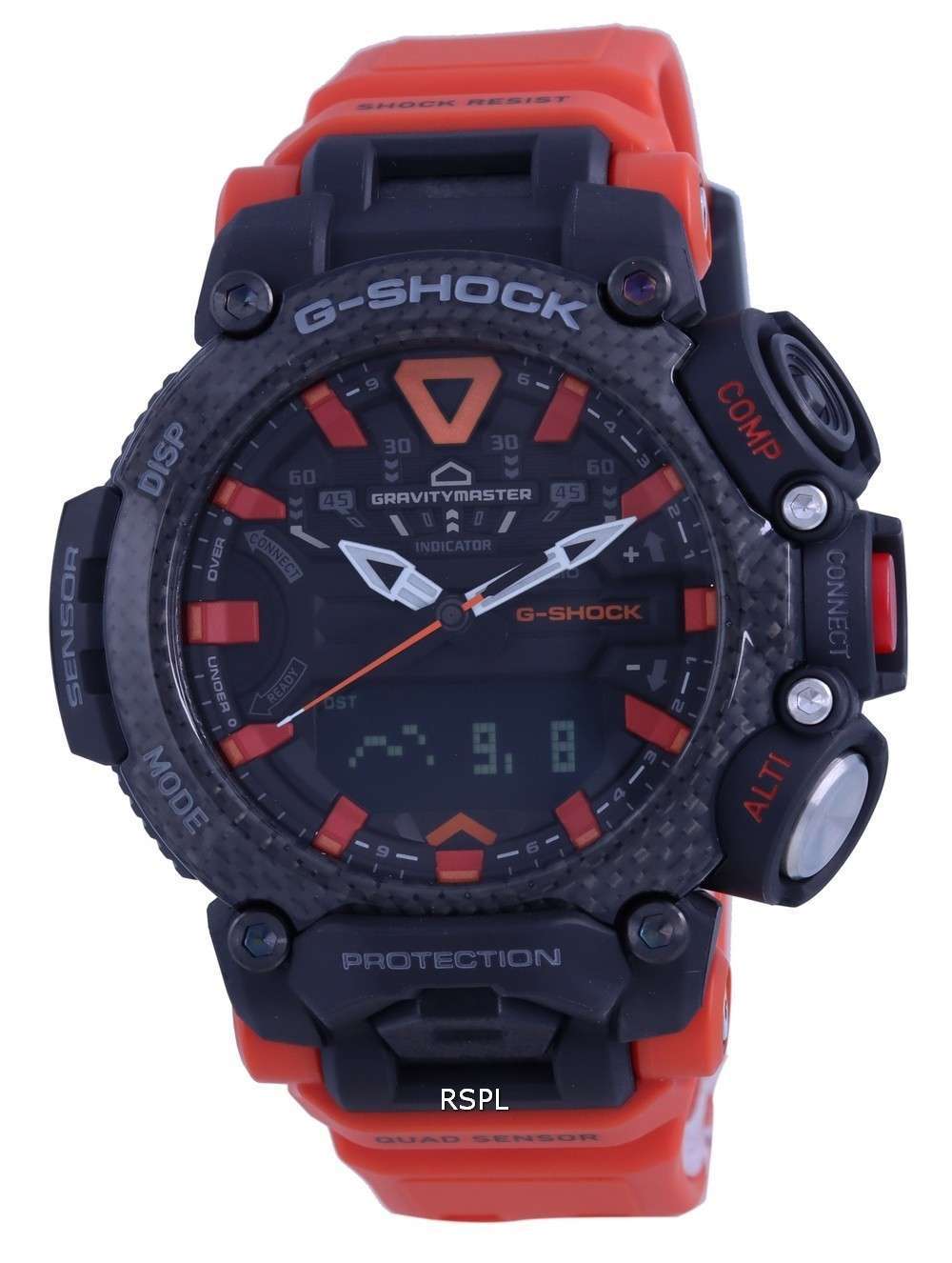 Casio G-Shock In The Sky Gravitymaster Mobile Link Analog Digital GR-B200-1A9 GRB200-1 200M Mens Watch