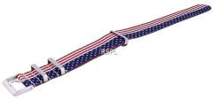 Ratio NATO27 USA National Flag Pattern Polyester 22mm Strap