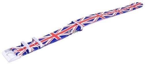 Ratio NATO28 United Kingdom National Flag Pattern Polyester 22mm Strap