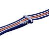 Ratio NATO35 Blue And Orange Polyester 22mm Strap