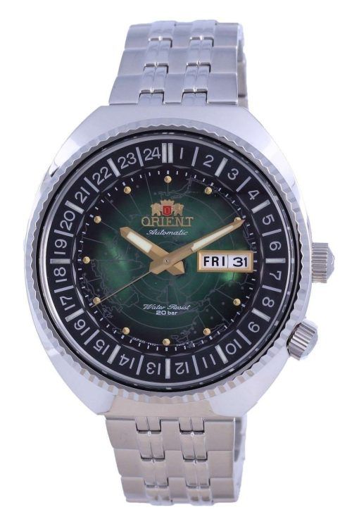 Orient World Map Revival Divers Automatic RA-AA0E02E09C 200M Mens Watch