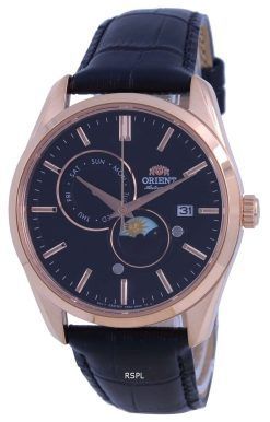 Orient Classic Sun  Moon Gen Black Dial Automatic RA-AK0309B10B Mens Watch