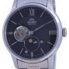 Orient Classic Sun  Moon Open Heart Automatic RA-AS0008B10B Mens Watch