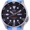 Seiko Automatic Divers Japan Made Polyester SKX007J1-var-NATO24 200M Mens Watch