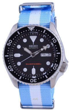 Seiko Automatic Divers Polyester SKX007K1-var-NATO24 200M Mens Watch